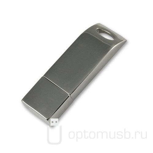 Usb флешка ТОП, серебристая